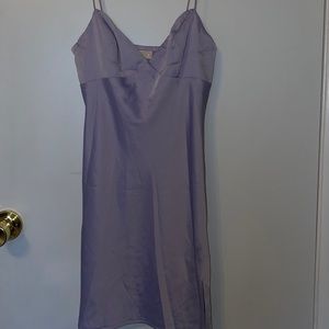 Silk mini dress